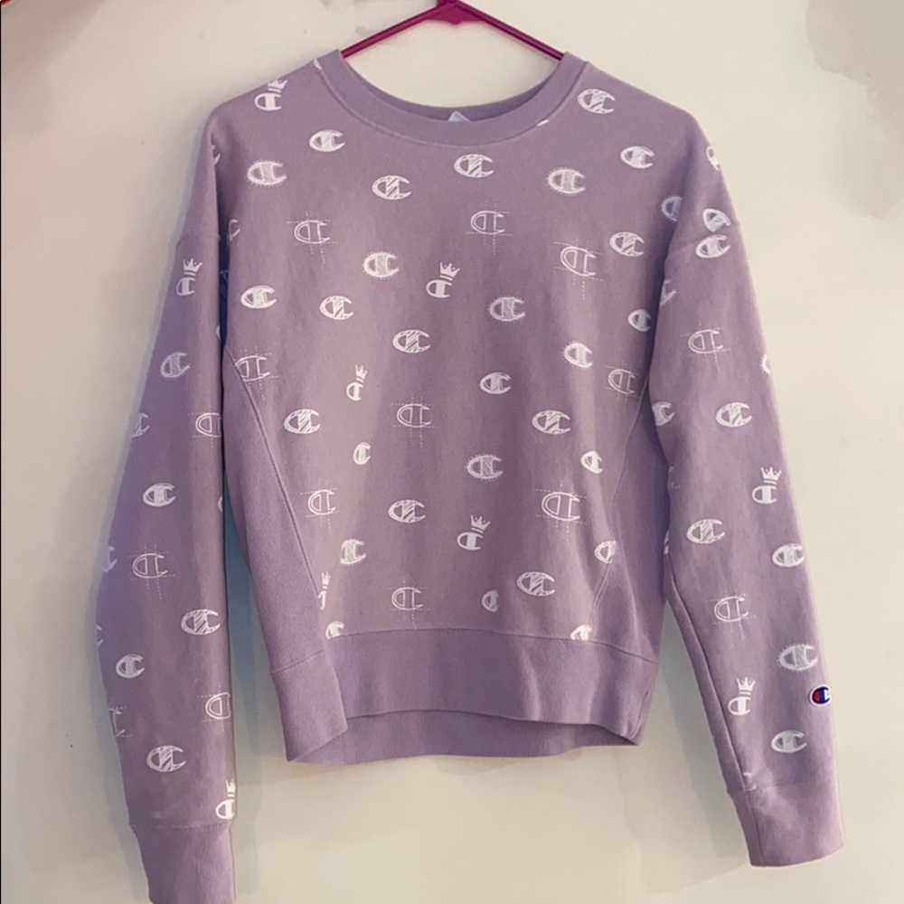 Purple Champion Sweatshirt